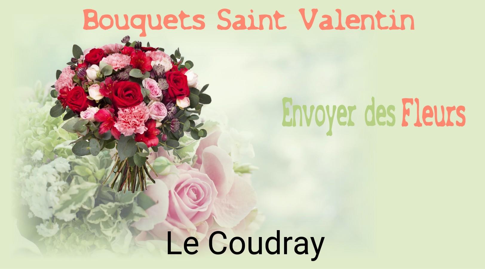 Roses de Saint-Valentin livrées à Le Coudray